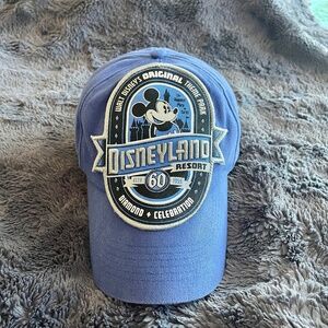 Walt Disney's 60th Year Diamond Disneyland Resort Celebration Baseball Cap-Youth